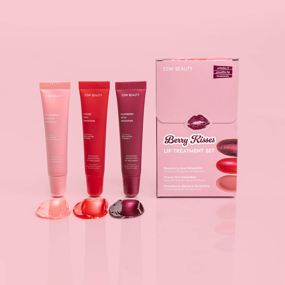 BERRY KISSES LIP TREATMENT TRIO SET