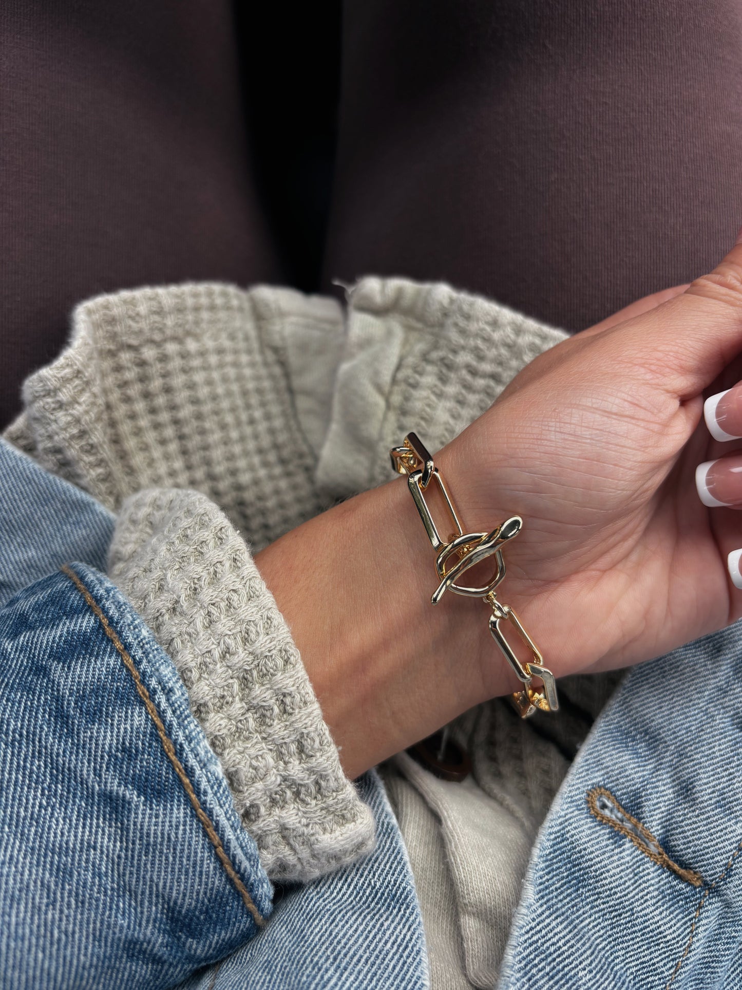 LINK UP CHAIN BRACELET