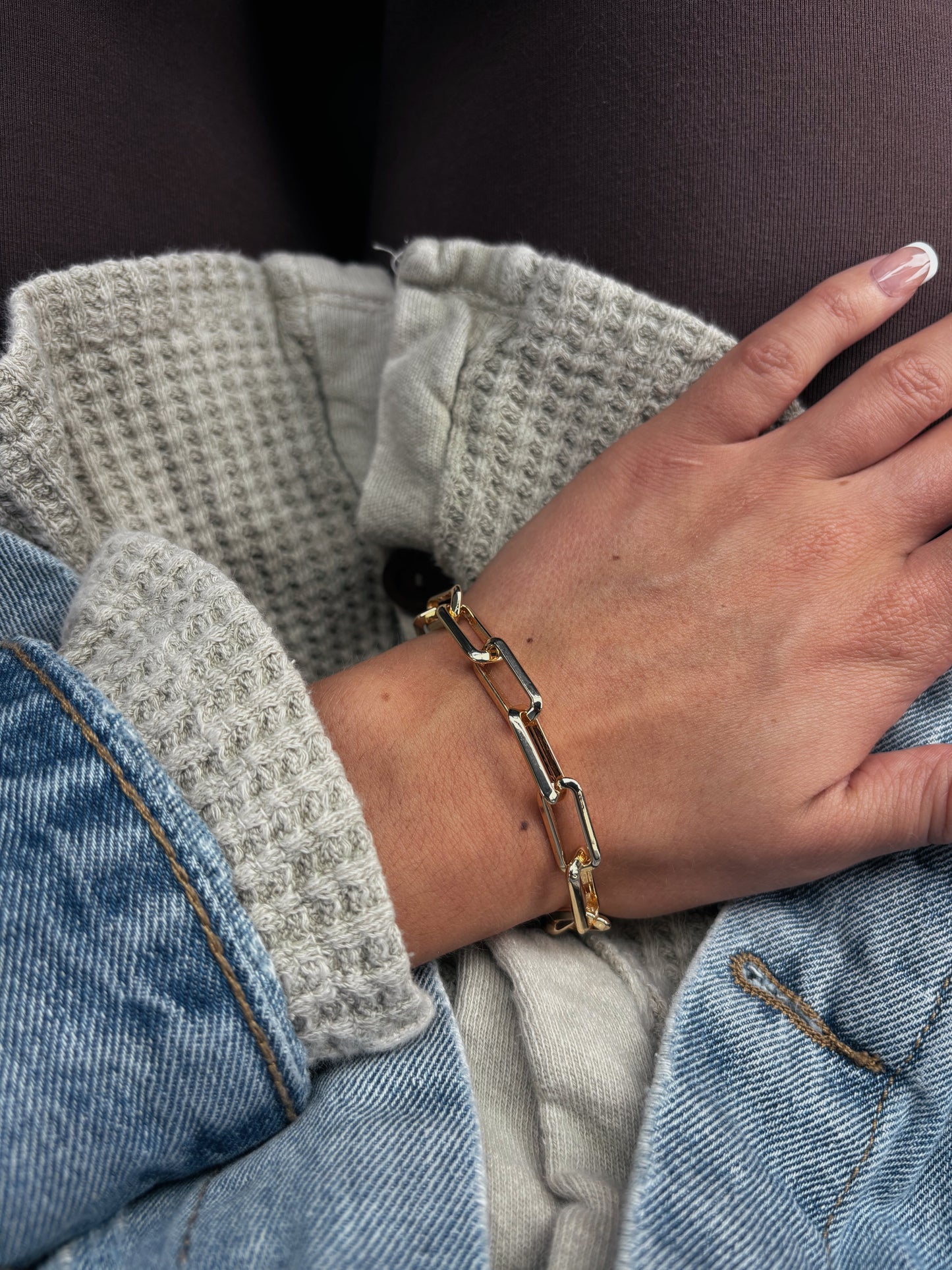 LINK UP CHAIN BRACELET
