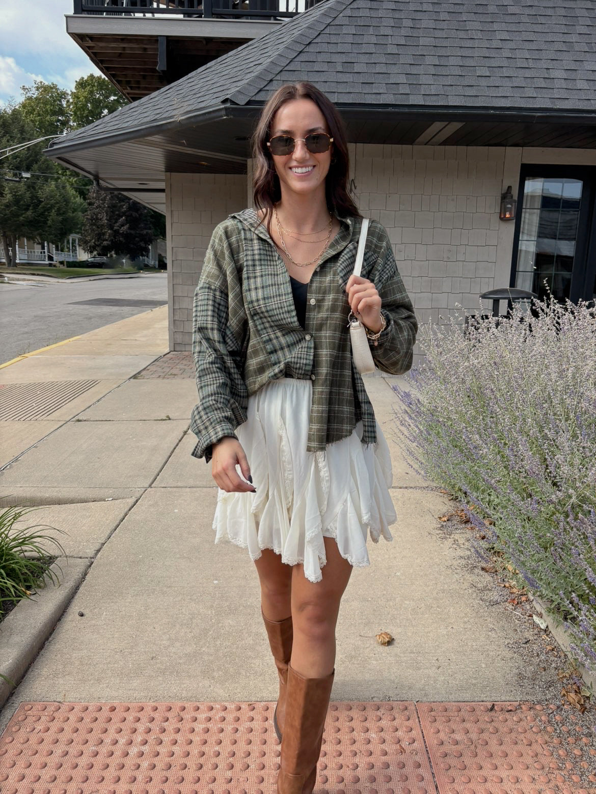 PLAID INTENTIONS FLANNEL