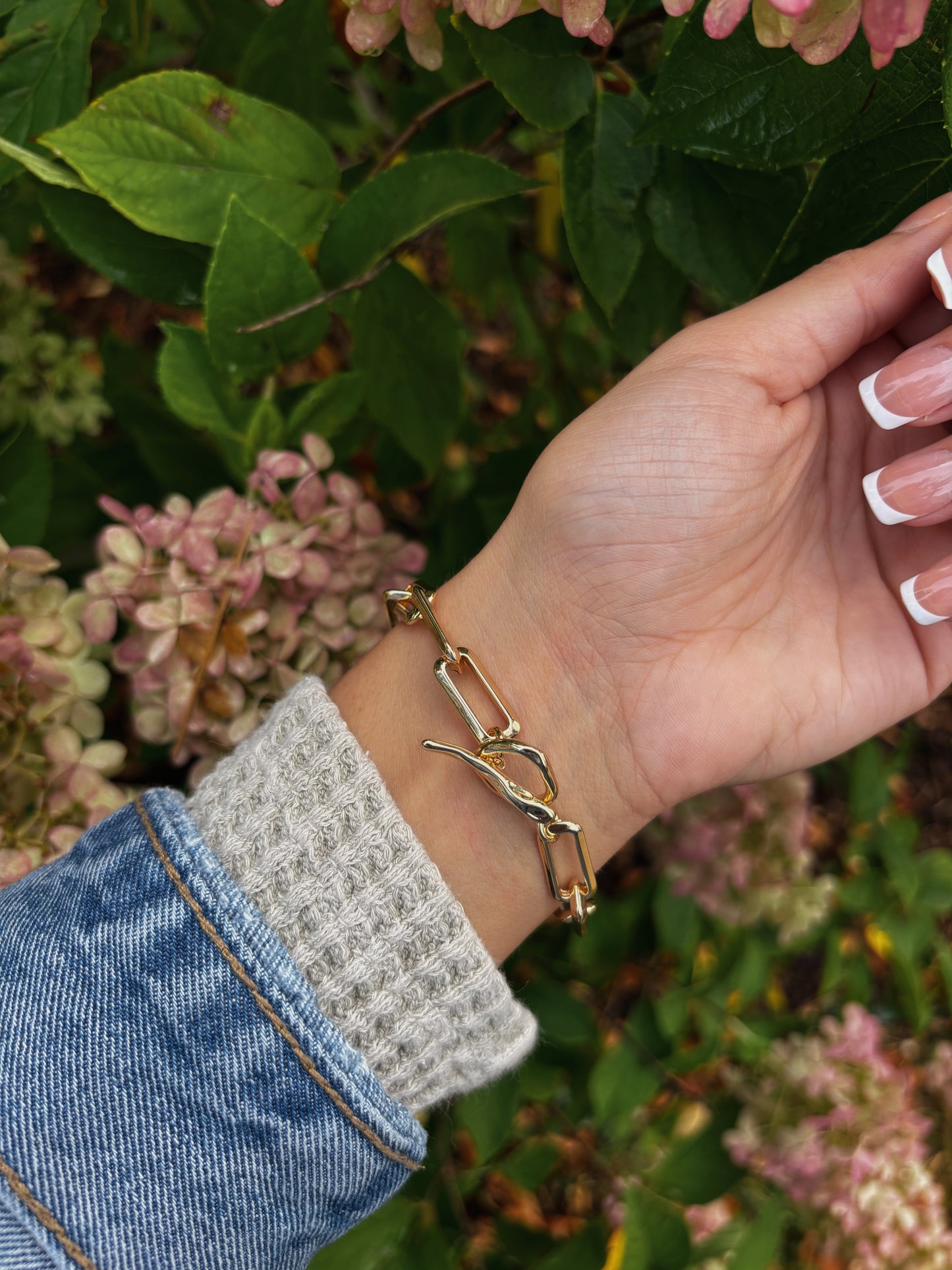 LINK UP CHAIN BRACELET
