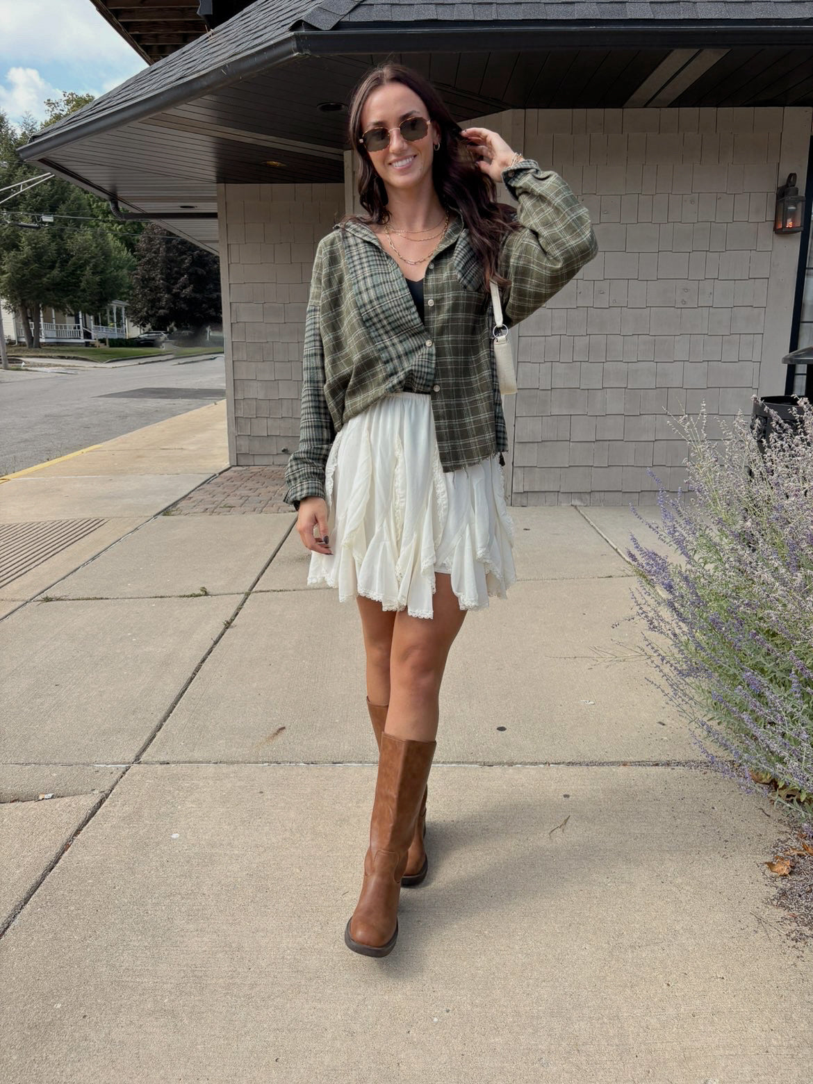 PLAID INTENTIONS FLANNEL