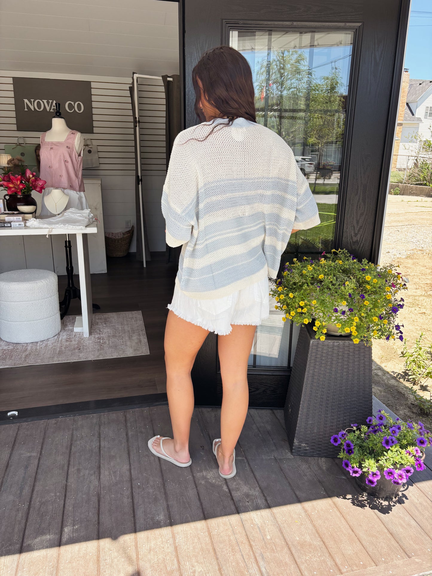 BLUE HORIZON TOP