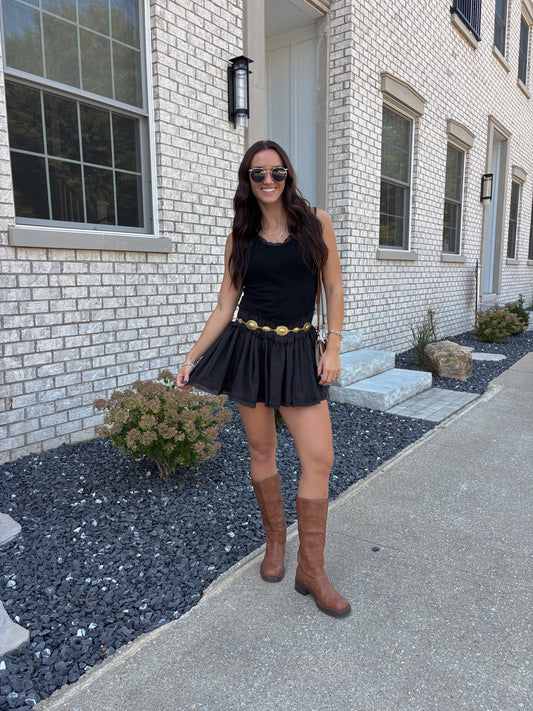 CALL ME LATER MINI DRESS