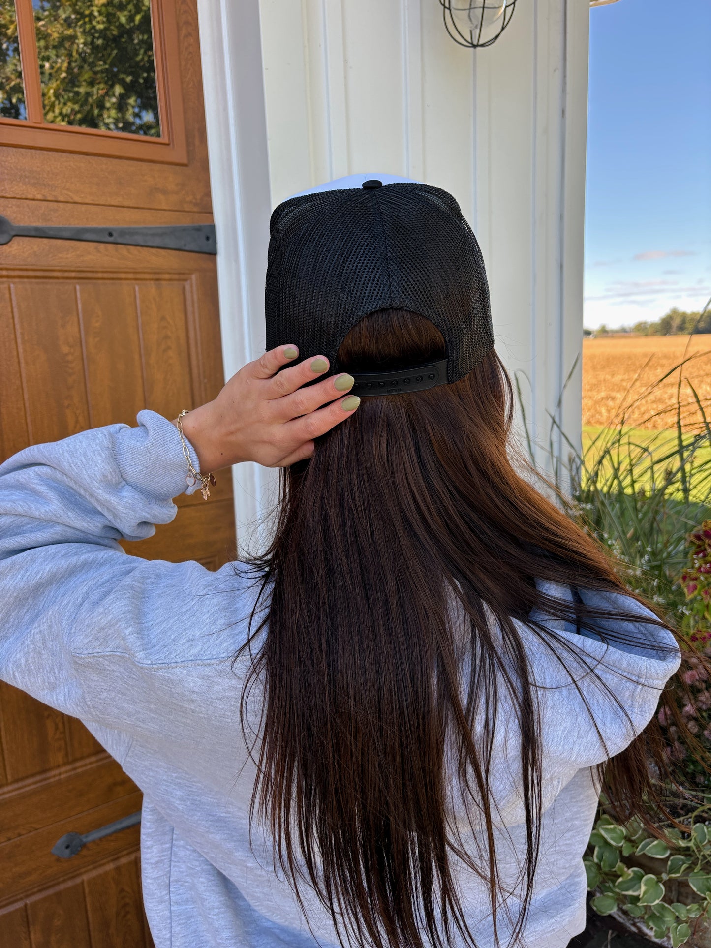 “LIVIN’ ON THAT BLUE COLLAR DOLLAR” TRUCKER HAT