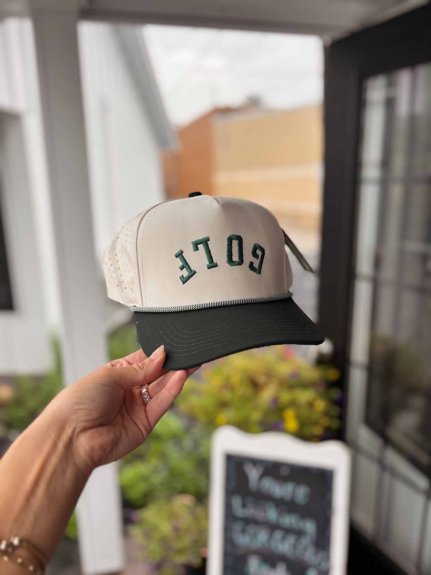 “GOLF” HAT