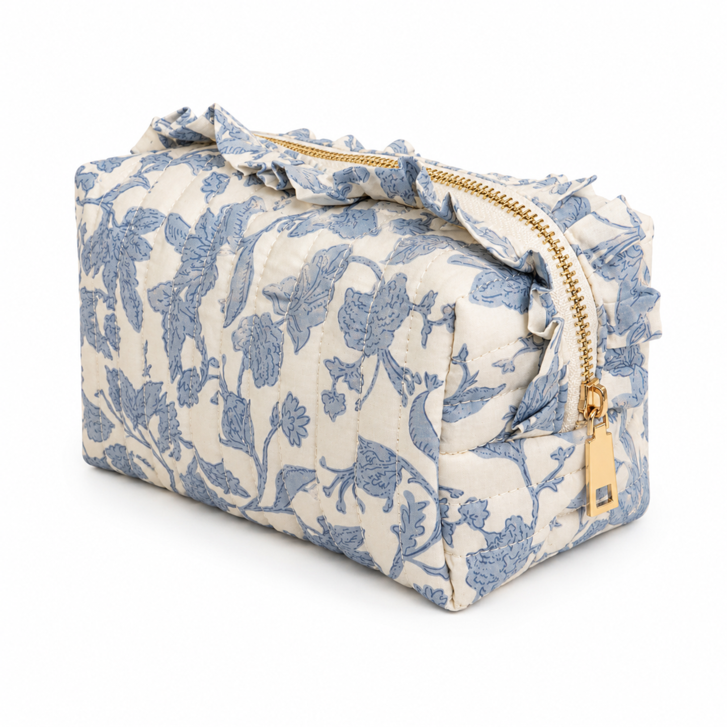 QUILTED MAKEUP BAG