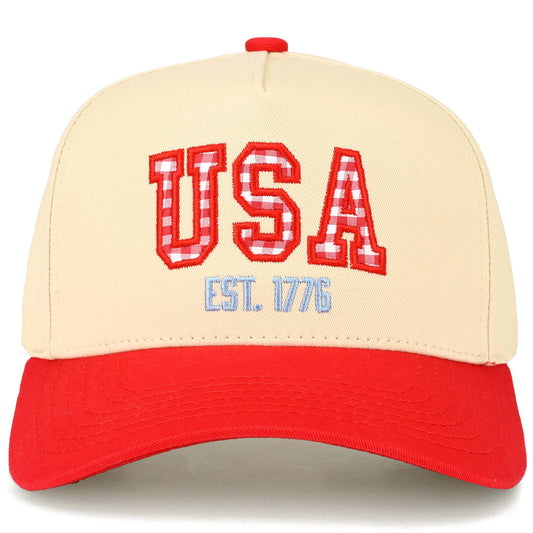 USA EST 1776 TRUCKER HAT