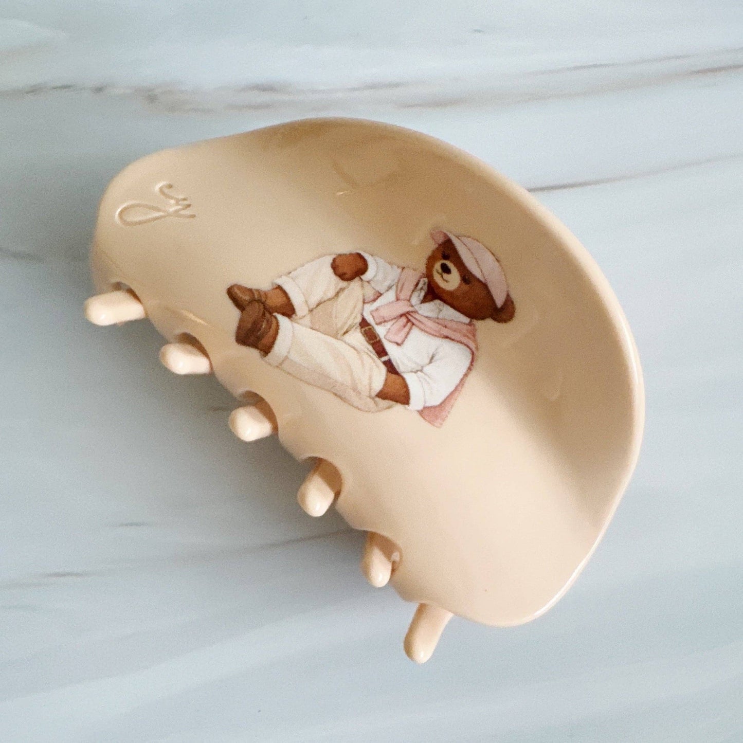 PREPPY BEAR CLAW CLIP