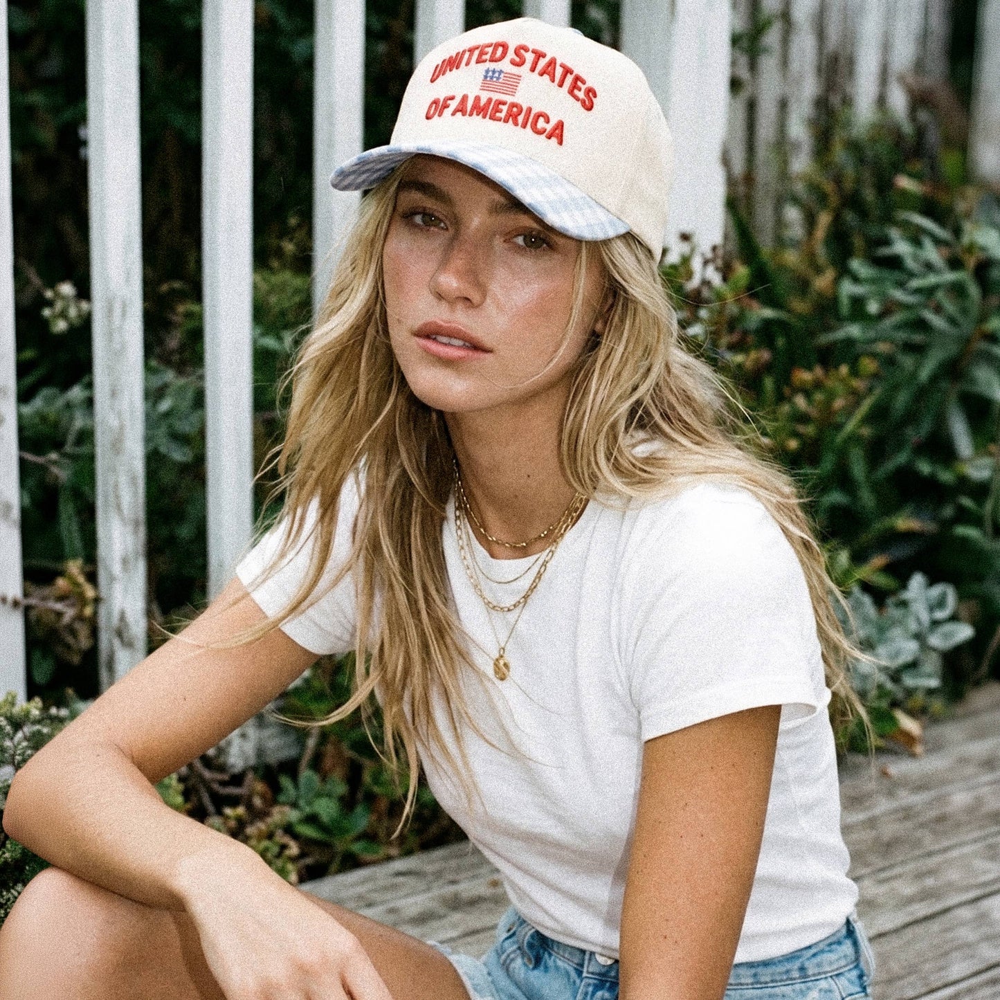 UNITED STATES OF AMERICA TRUCKER HAT