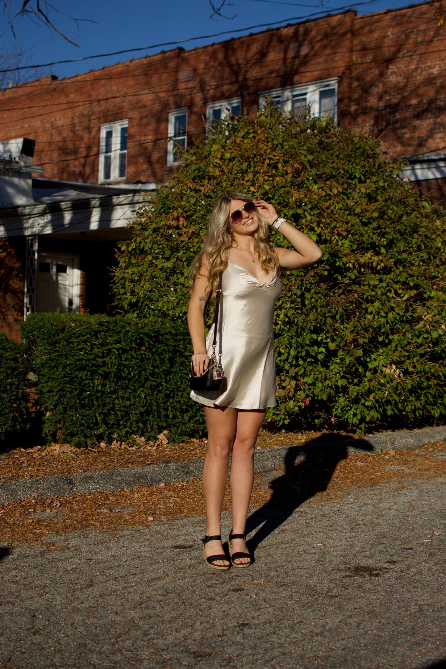 PRETTY IN PEARL - MINI DRESS