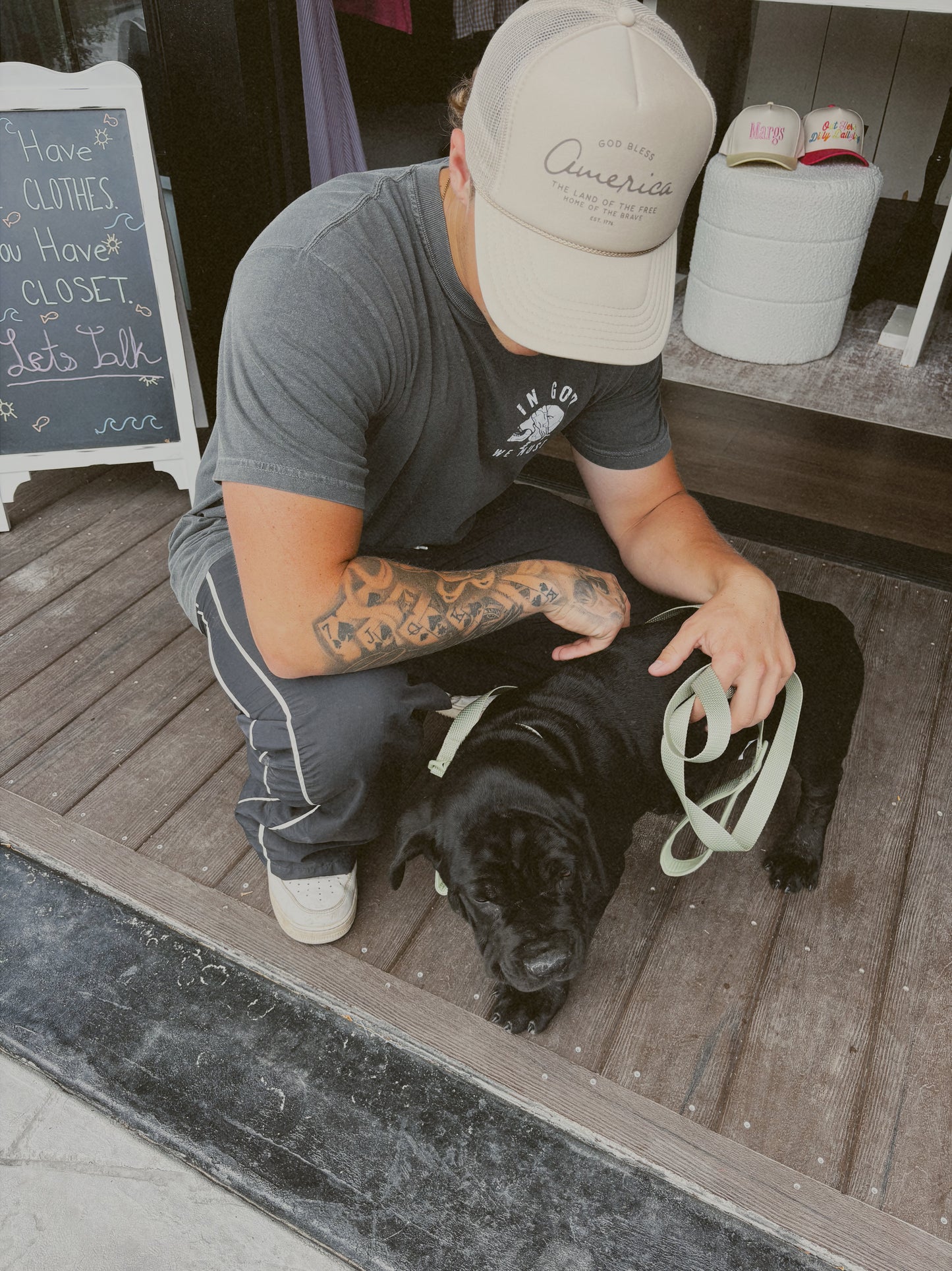 'God Bless' Trucker Hat