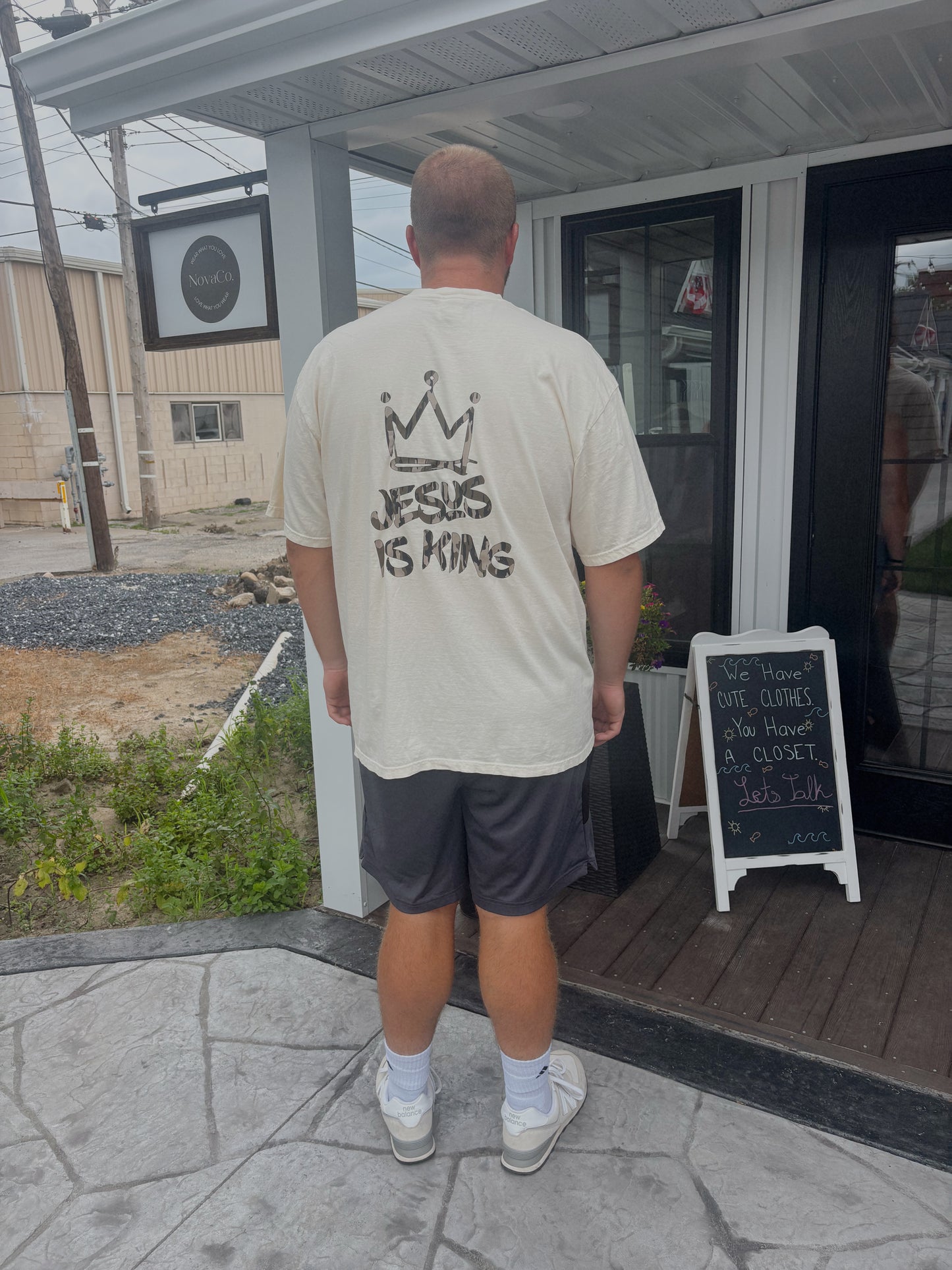 JESUS IS KING TEE