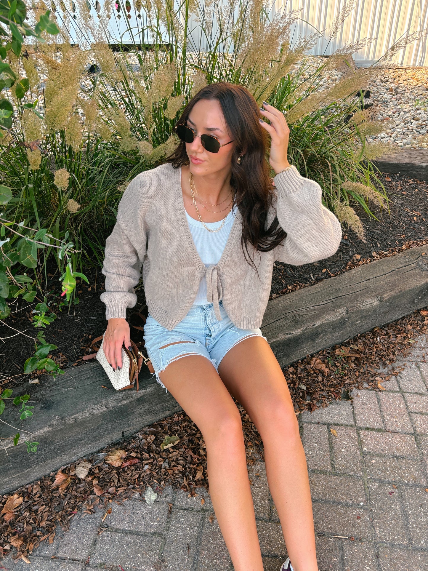 BROWN SUGAR CARDIGAN