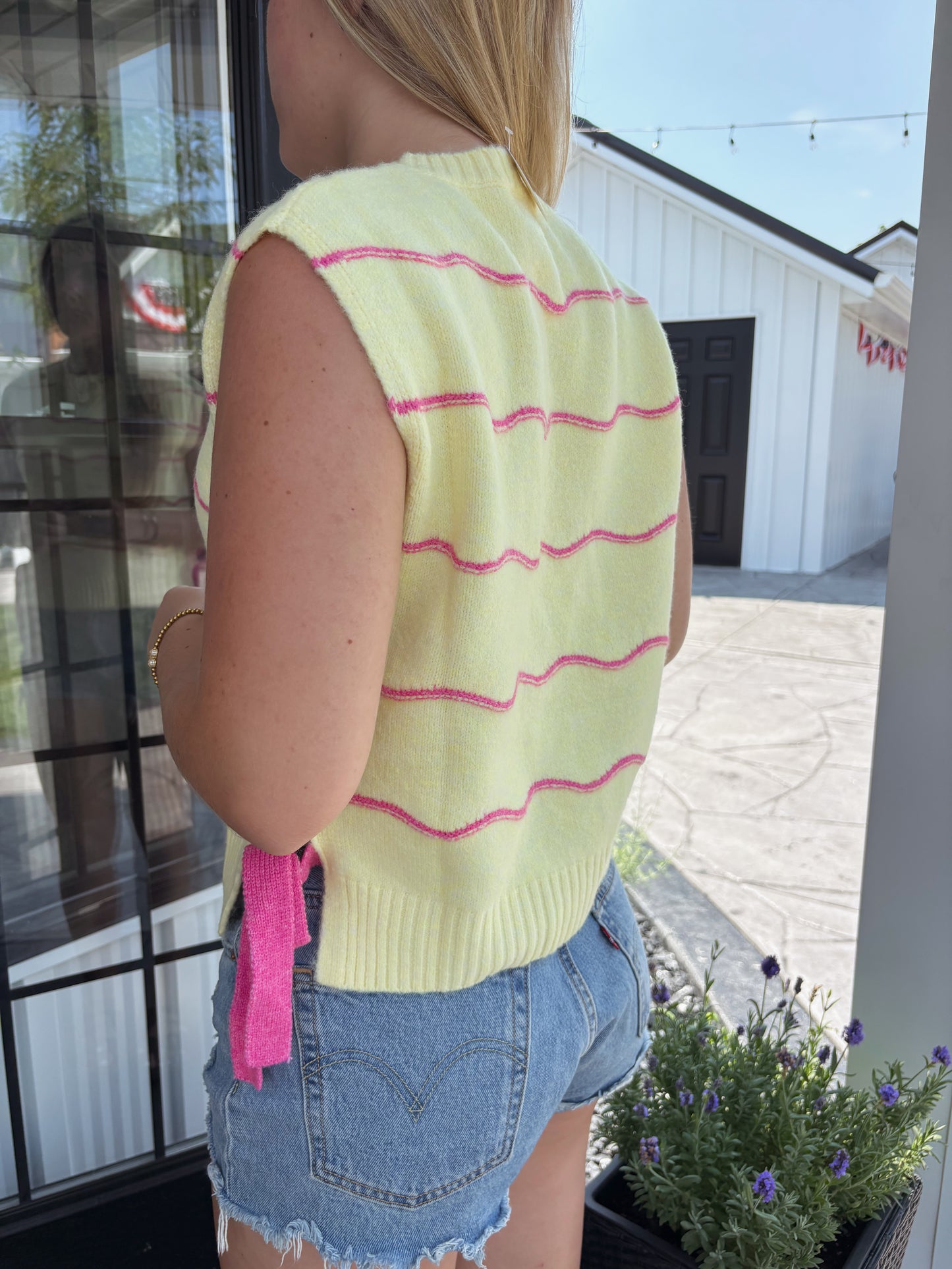PINK LEMONADE KNIT TOP