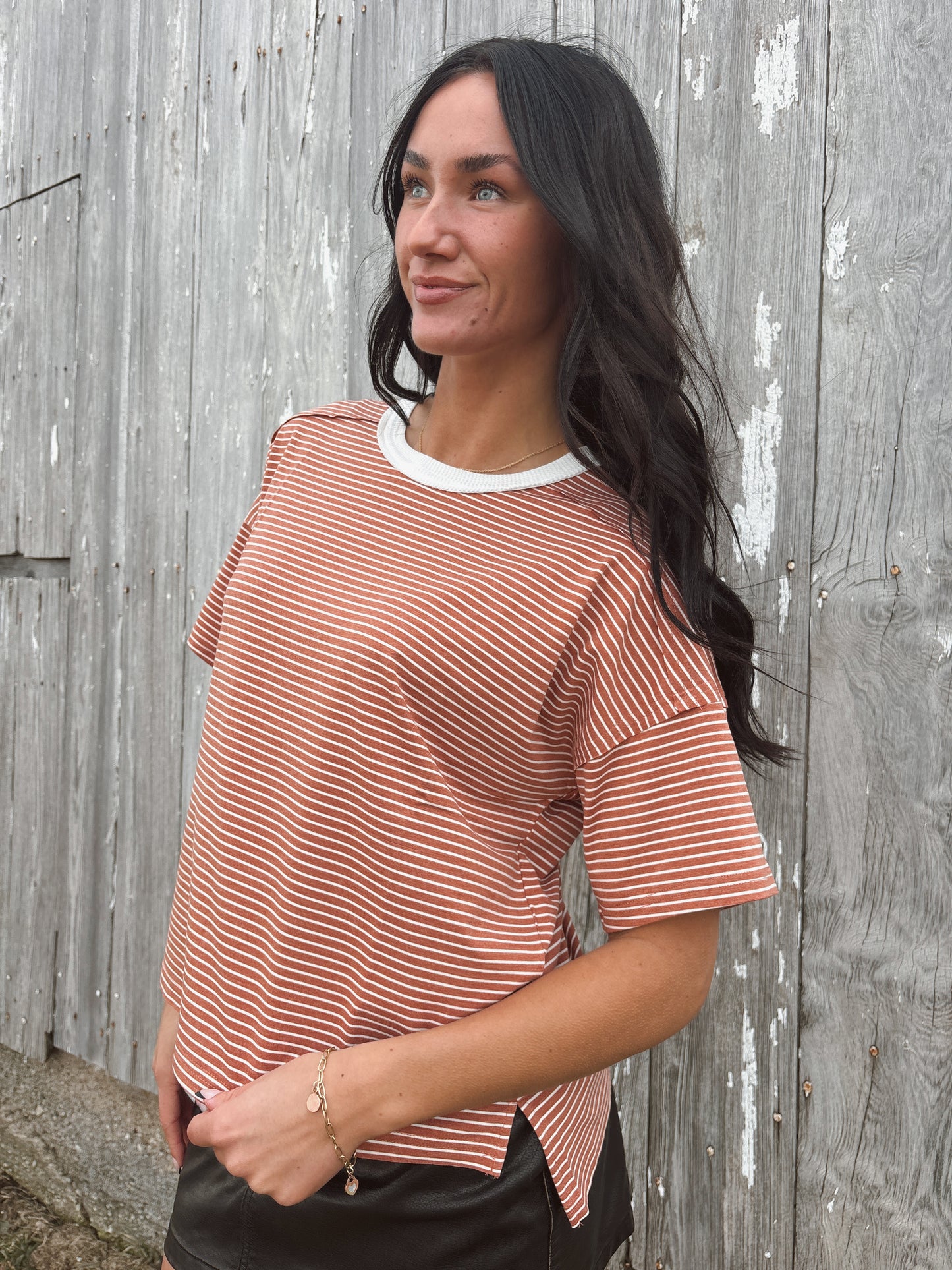 SUNRISE STRIPED TEE