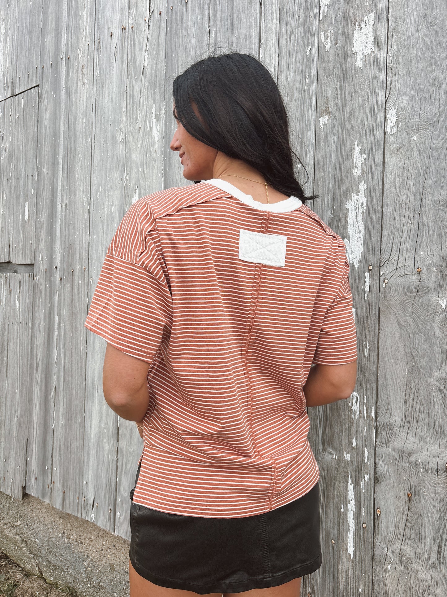 SUNRISE STRIPED TEE