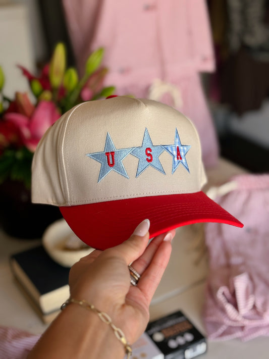 USA TRUCKER HAT