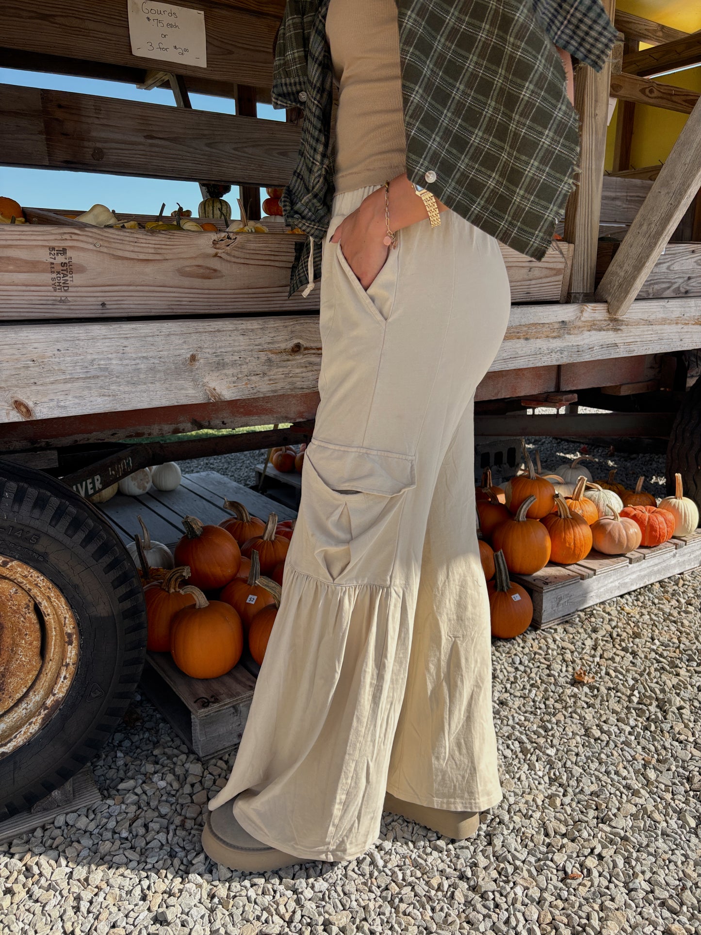 AUTUMN EASE CARGO PANTS