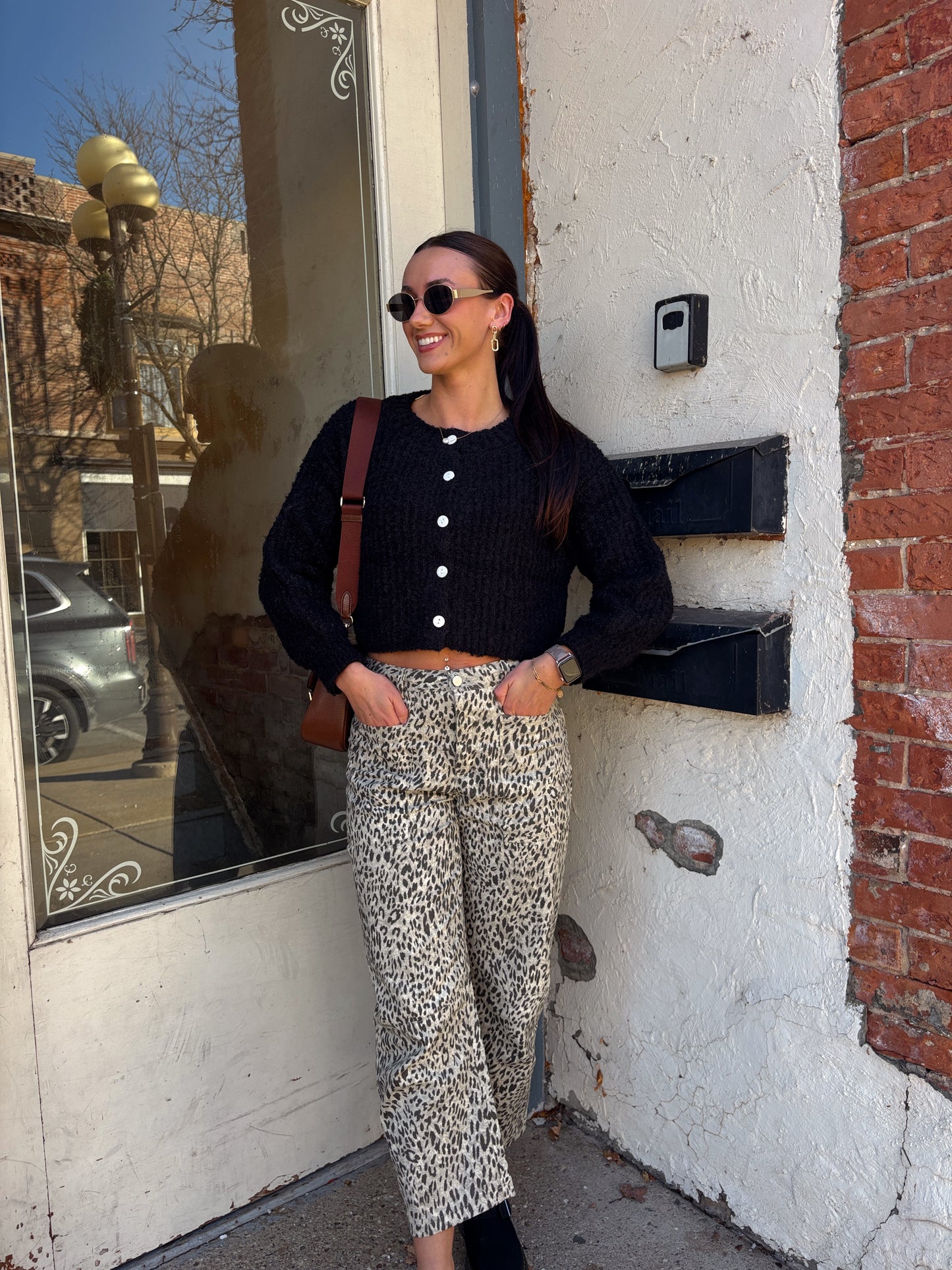 BUTTONED BLISS CARDIGAN