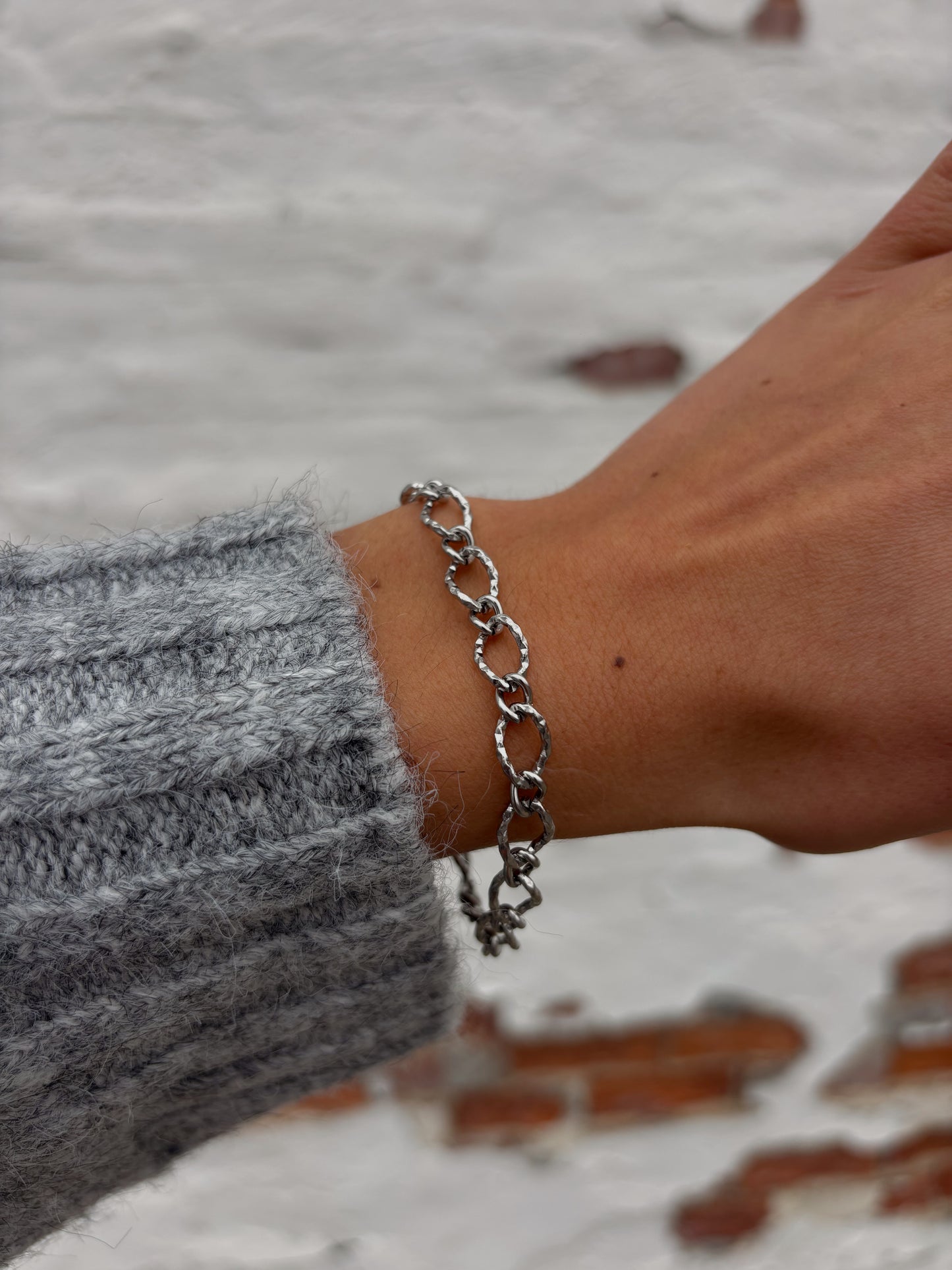 18K CHAIN REACTION BRACELET