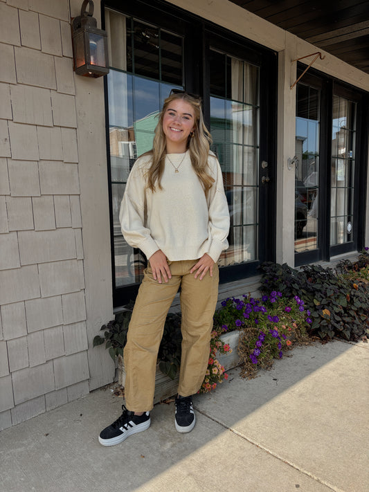 THE VANILLA STITCH SWEATER