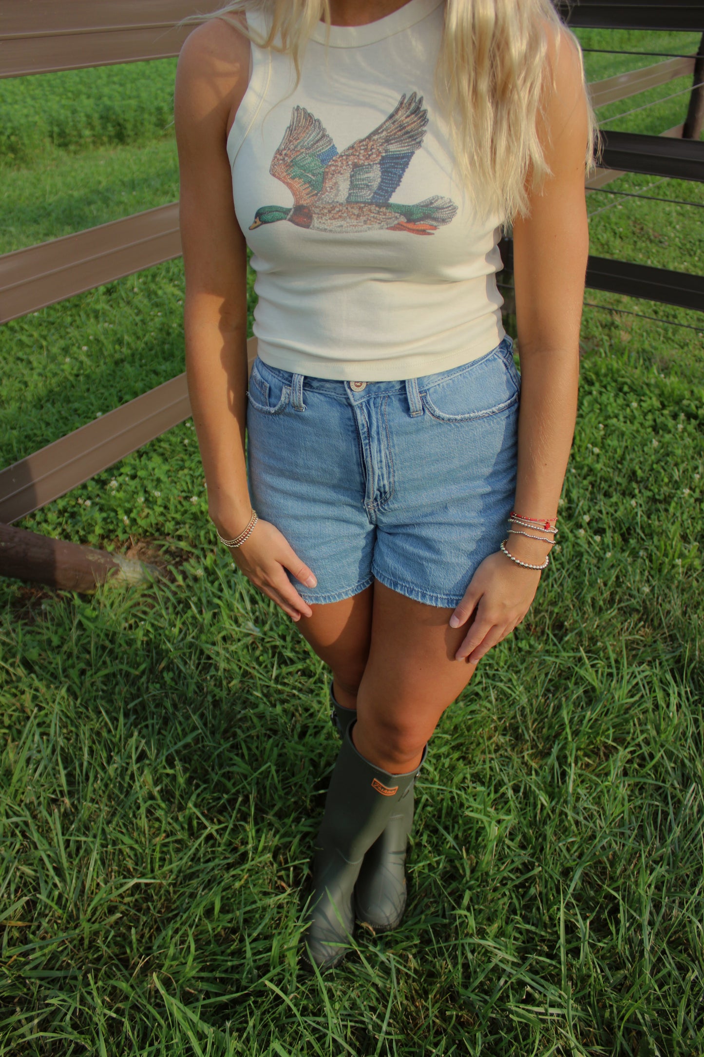 BEDAZZLED DUCK TANK