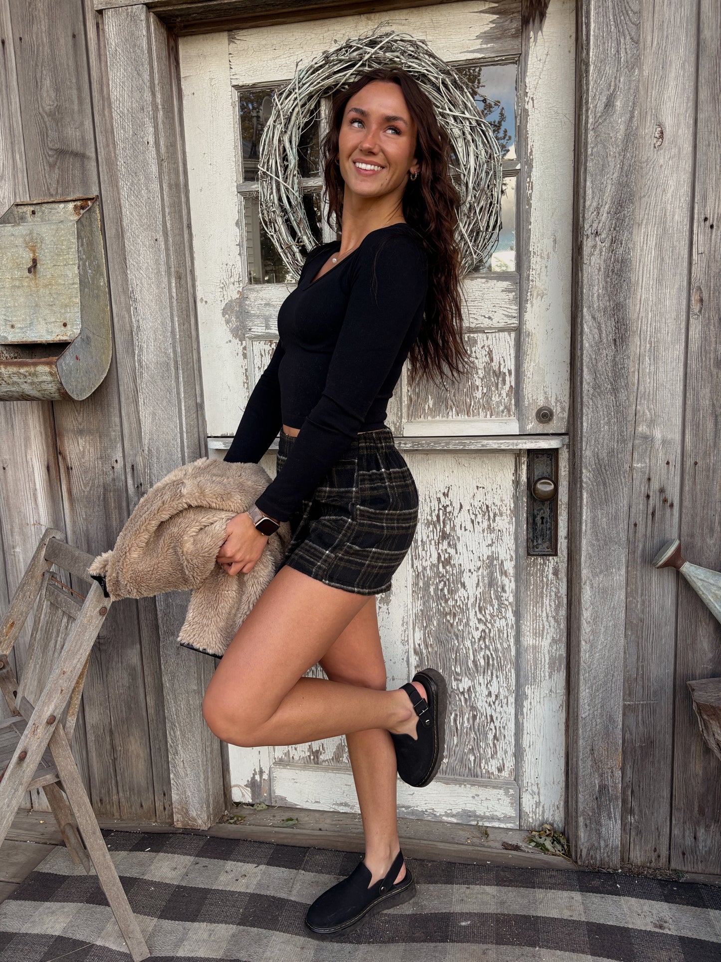 EMERSON PLAID SHORTS