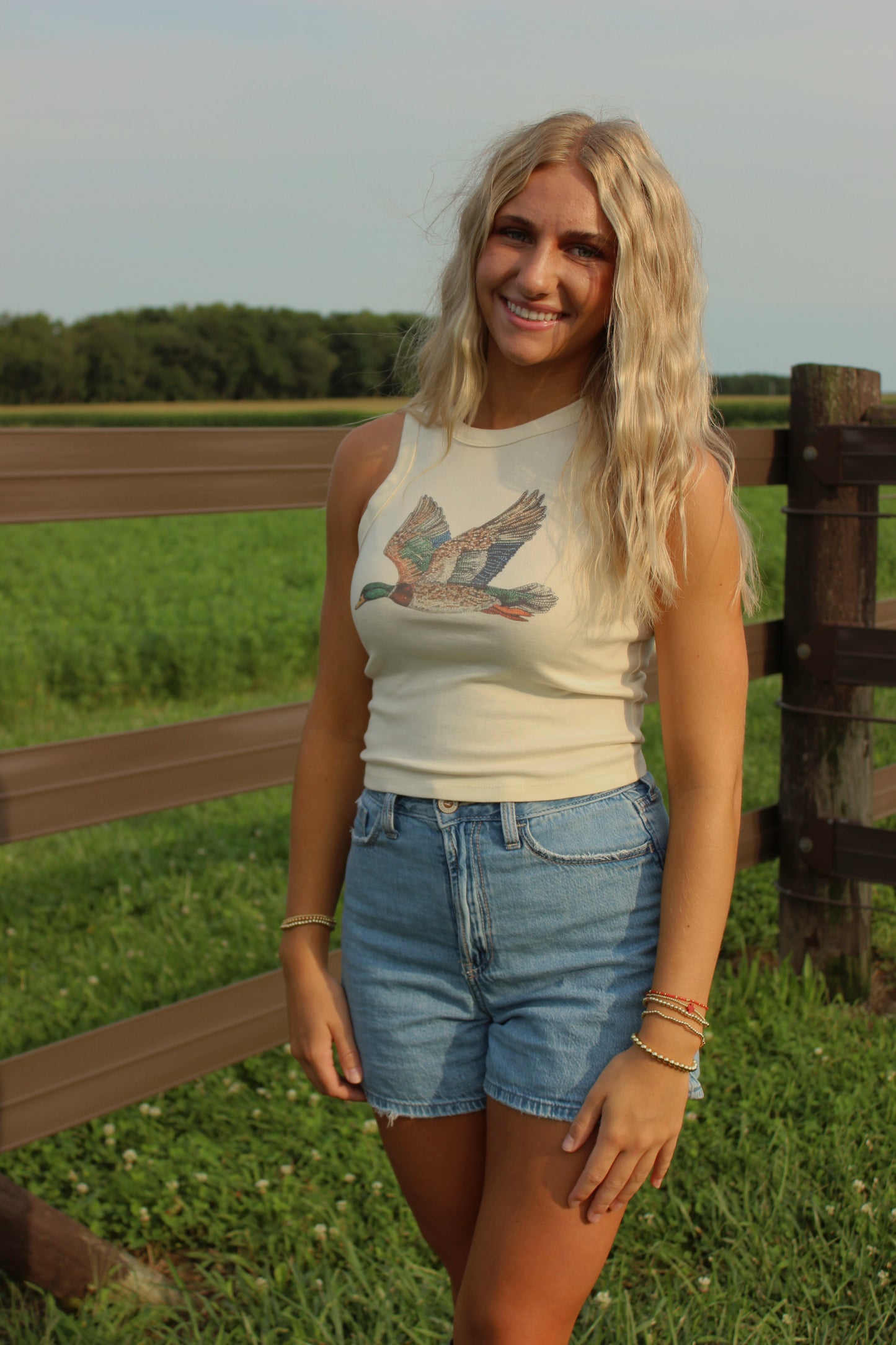 BEDAZZLED DUCK TANK