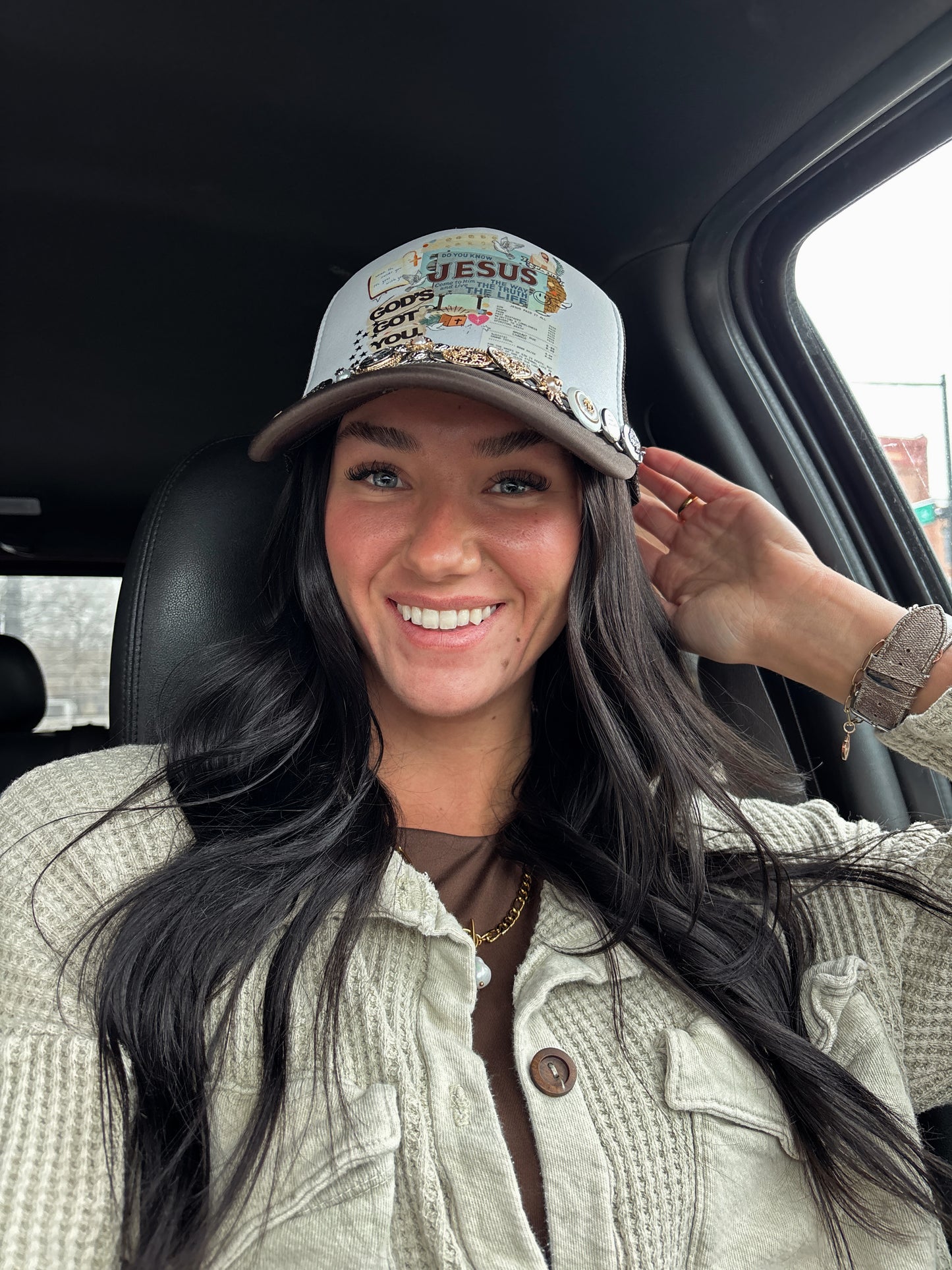 "GOD'S GOT YOU" TRUCKER HAT