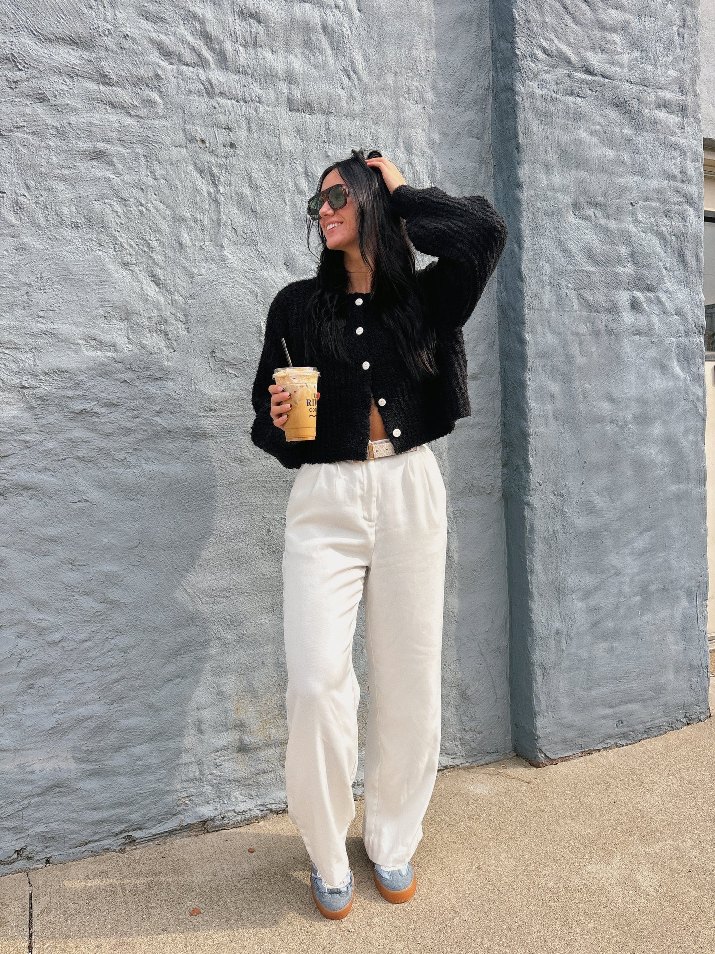 BUTTONED BLISS CARDIGAN