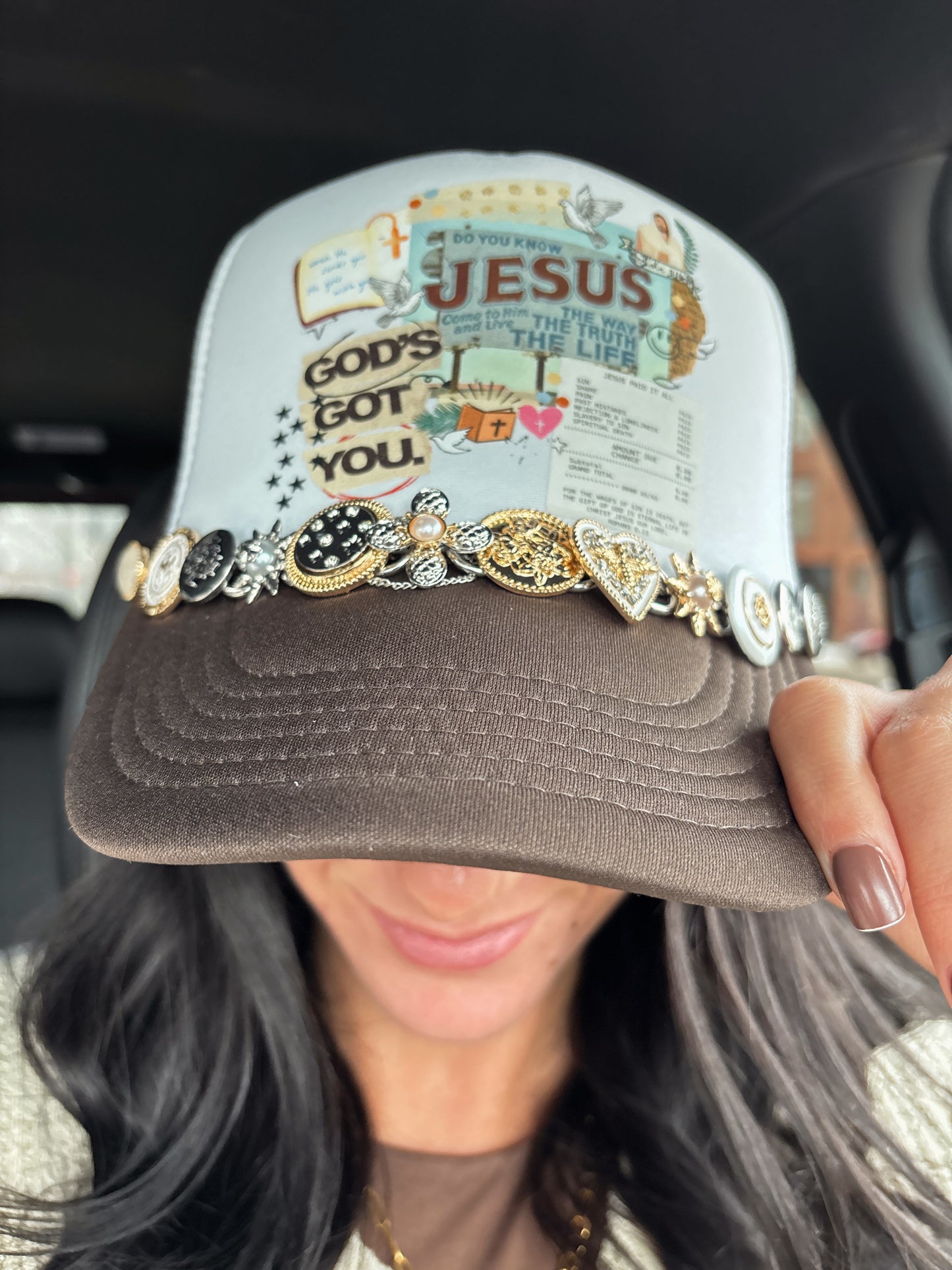 "GOD'S GOT YOU" TRUCKER HAT