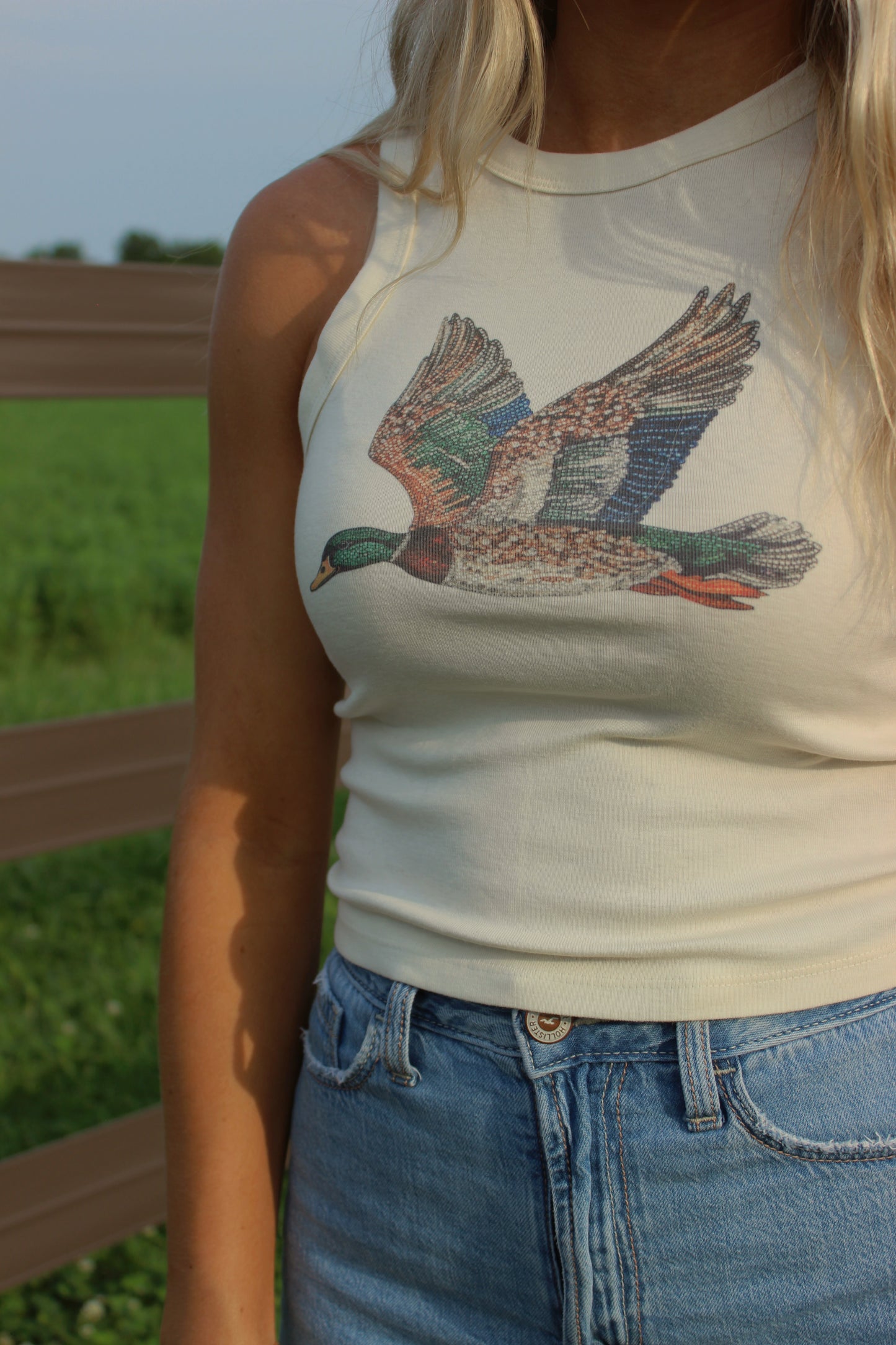 BEDAZZLED DUCK TANK