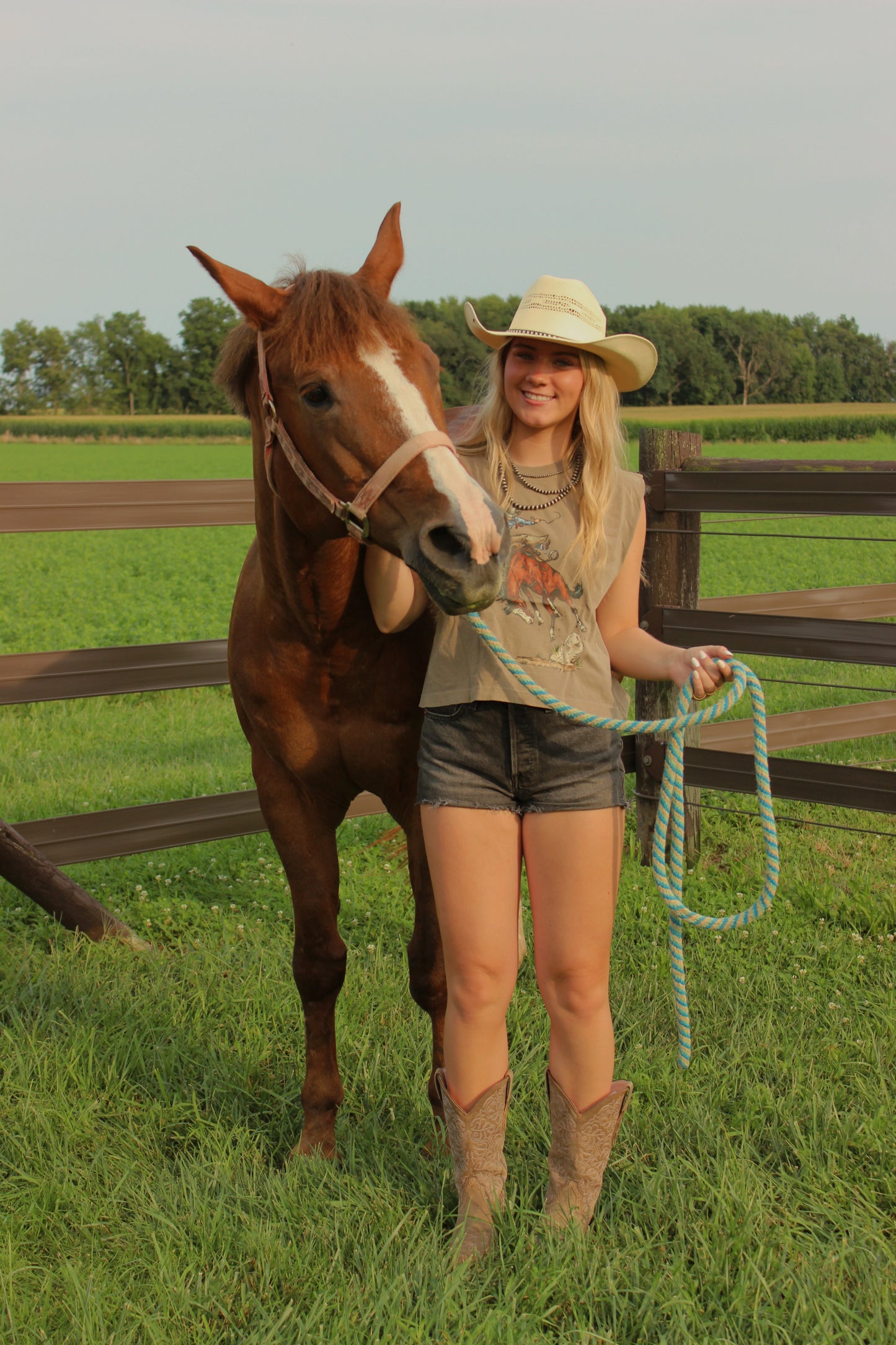 DEAR RODEO MUSCLE TANK