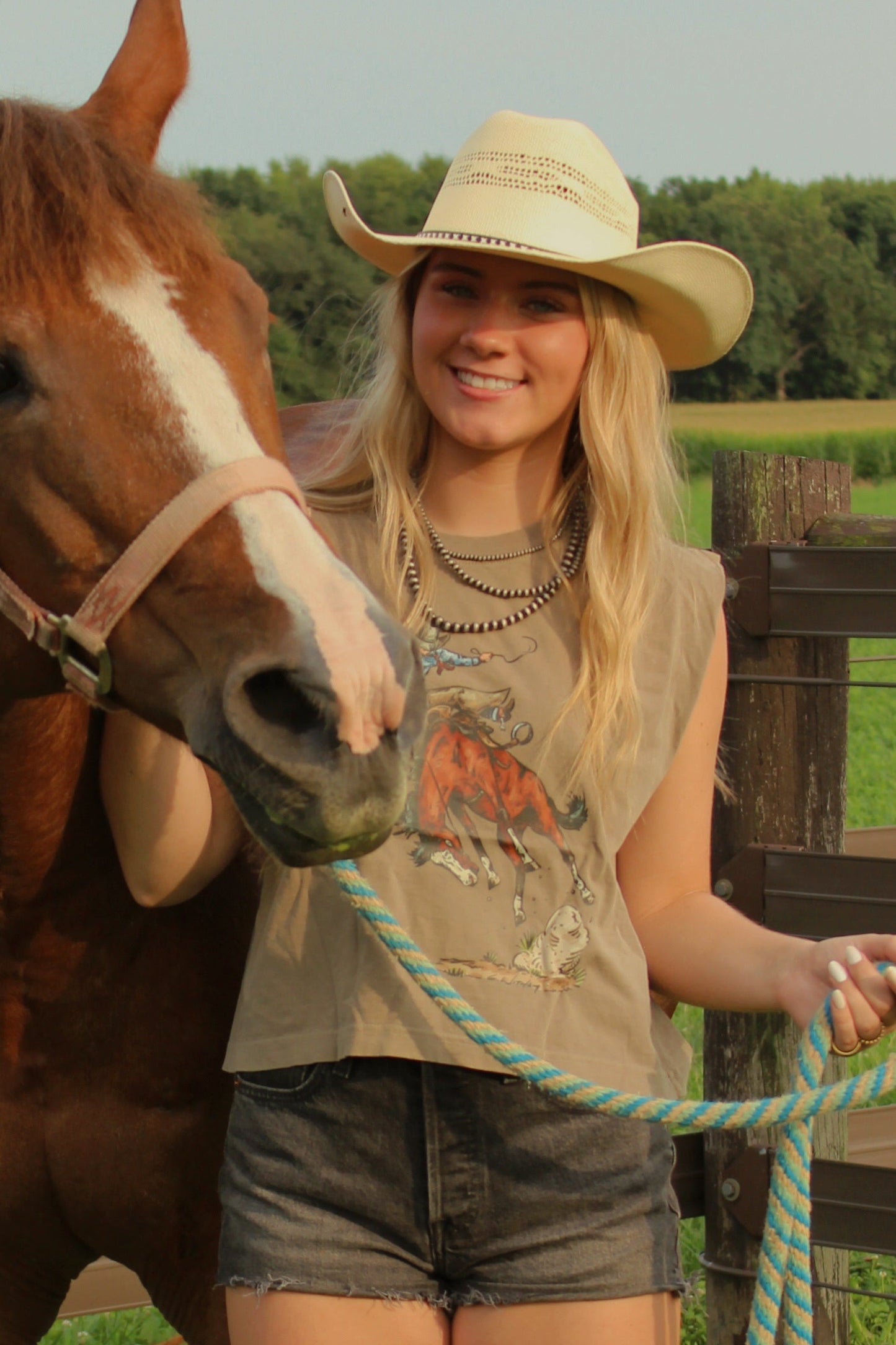 DEAR RODEO MUSCLE TANK