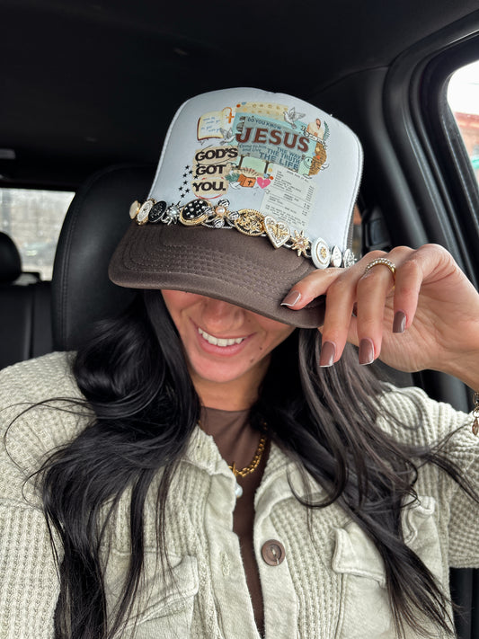 "GOD'S GOT YOU" TRUCKER HAT
