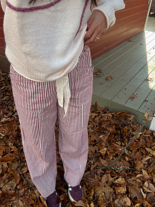 EASY BREEZY STRIPED PANTS