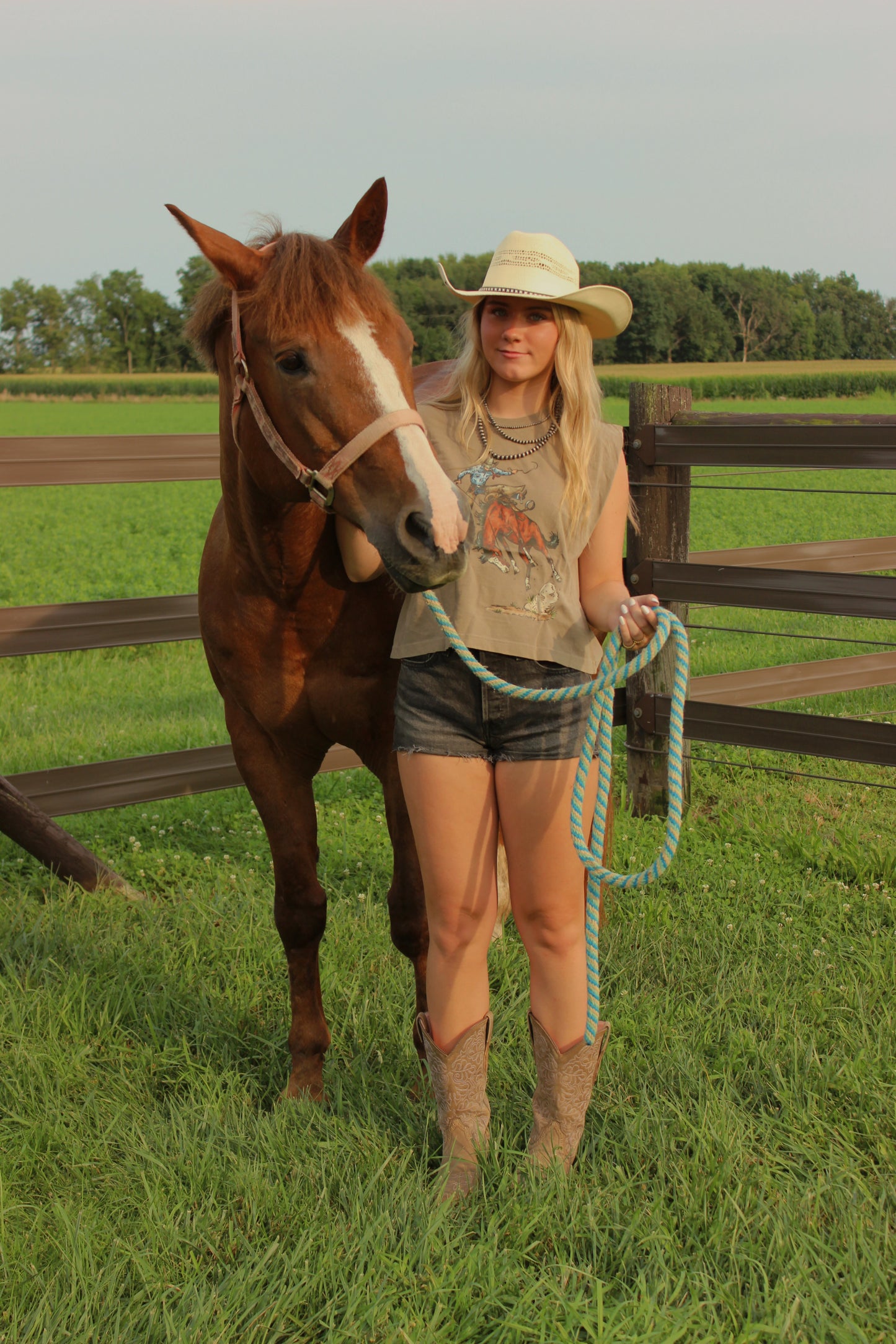 DEAR RODEO MUSCLE TANK