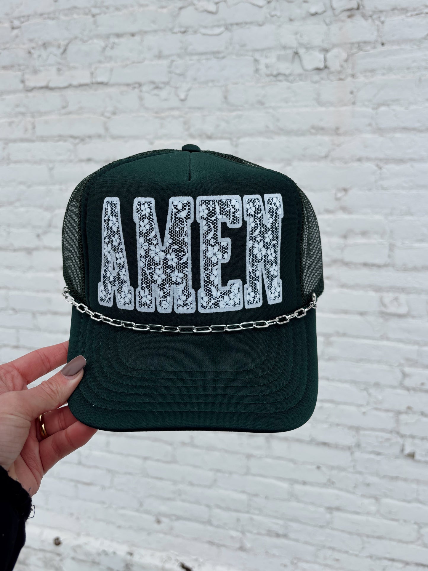 AMEN TRUCKER HAT