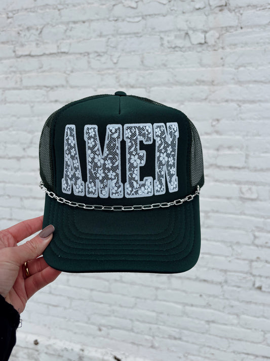 AMEN TRUCKER HAT