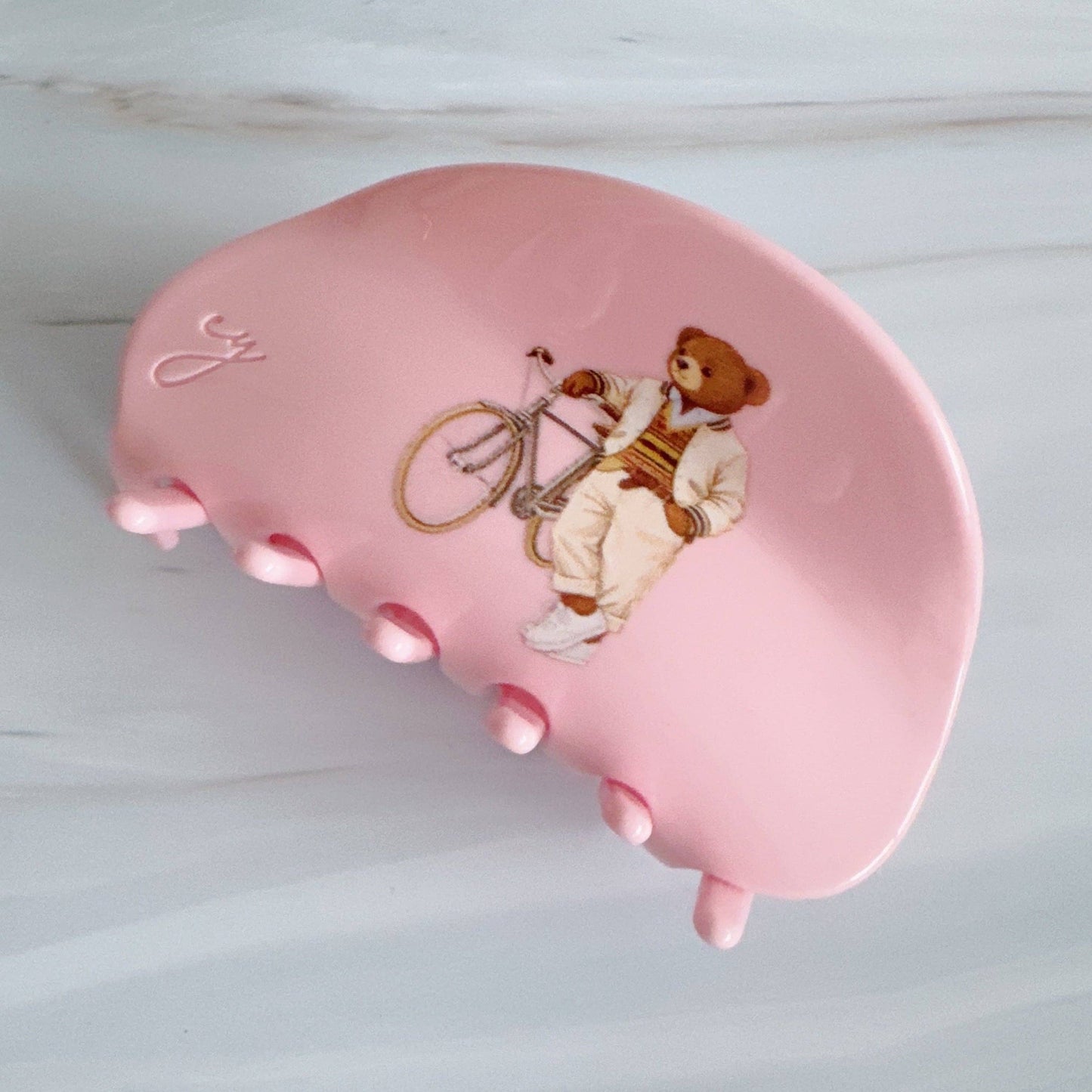 PREPPY BEAR CLAW CLIP